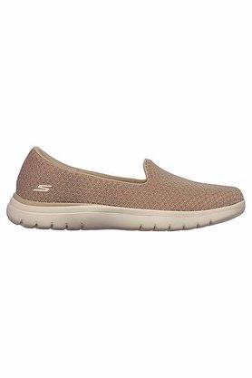 Skechers slip on clearance womens brown