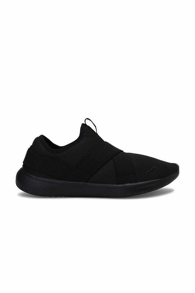 Buy PUMA Black Textile Regular Lace Up Mens Sport Shoes | Shoppers Stop