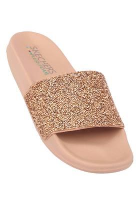 Skechers sparkle online slides