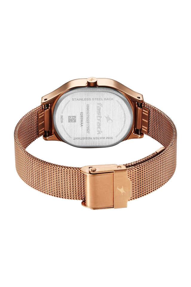 Rose gold hot sale watches fastrack