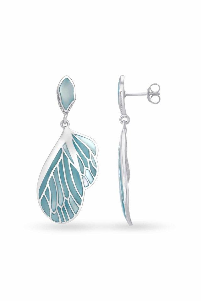 Pure silver earrings on sale tanishq