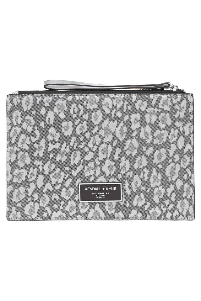 KENDALL + KYLIE -  Silver Grey Wallets & Clutches - Main