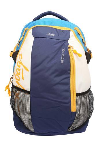 skybags white backpack