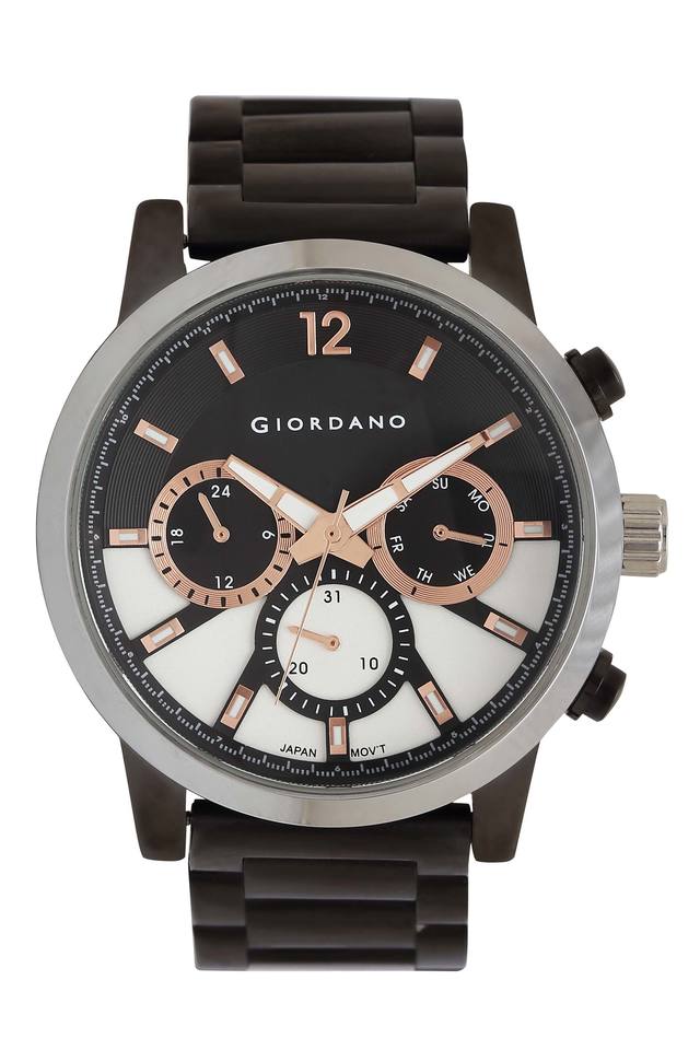 Buy GIORDANO Mens Two Tone Dial Metallic Multi Function Watch GD