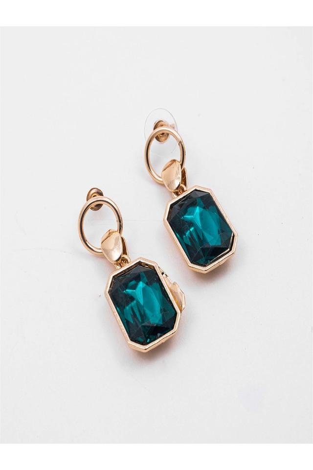 Shop Opal and Blue Topaz 18K Gold Earring Online in India