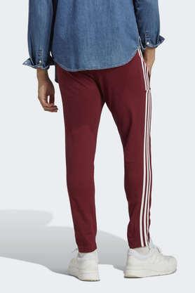 Adidas red best sale track pants mens