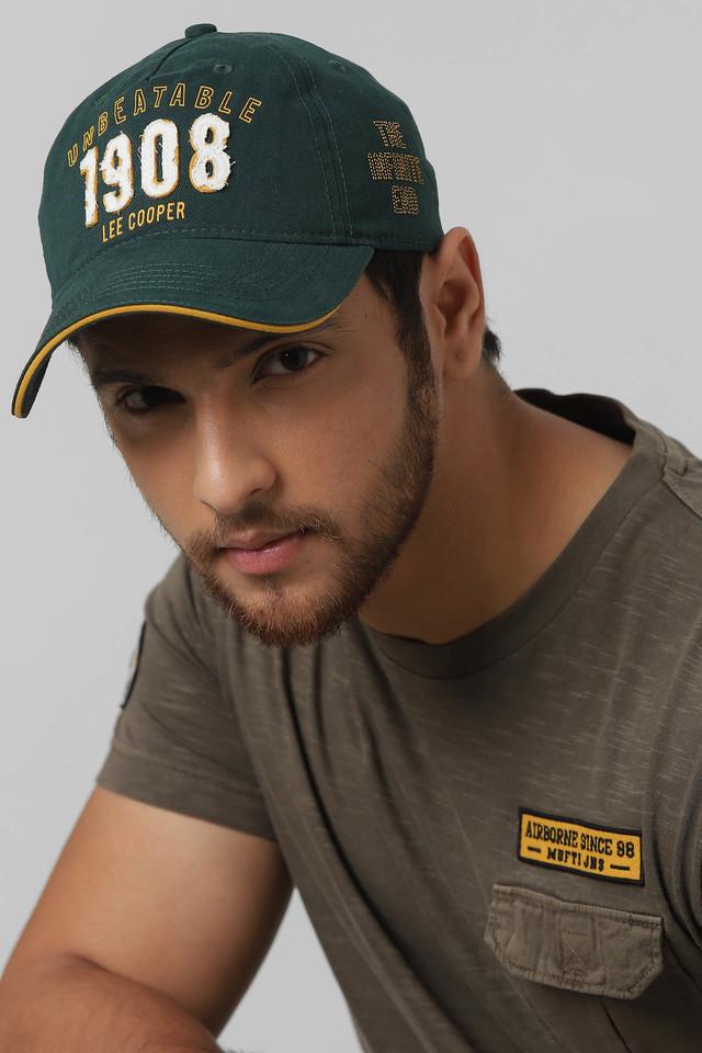 Mens store green cap