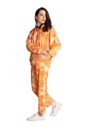 Orange store tracksuit womens