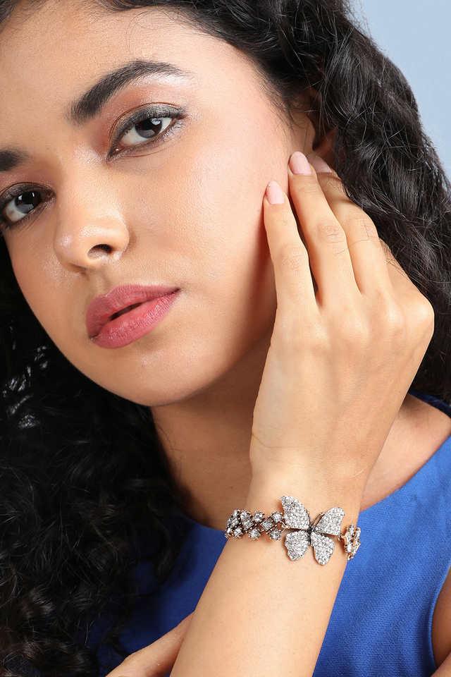 925 Sterling Silver Charm Bracelets & Bangles For Women Silver Jewelry  Accessories - Walmart.com