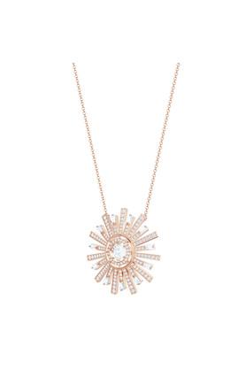 Swarovski sunshine deals necklace rose gold