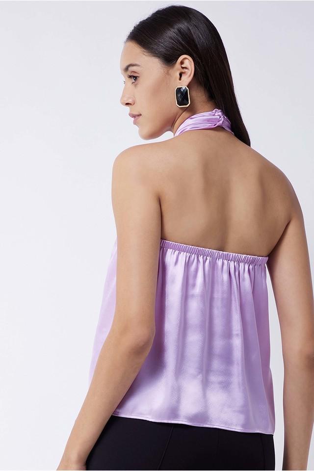 Lavender 2024 satin top