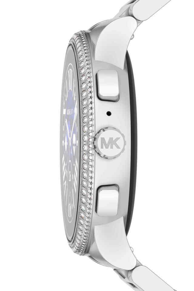 Michael kors discount digital watch silver