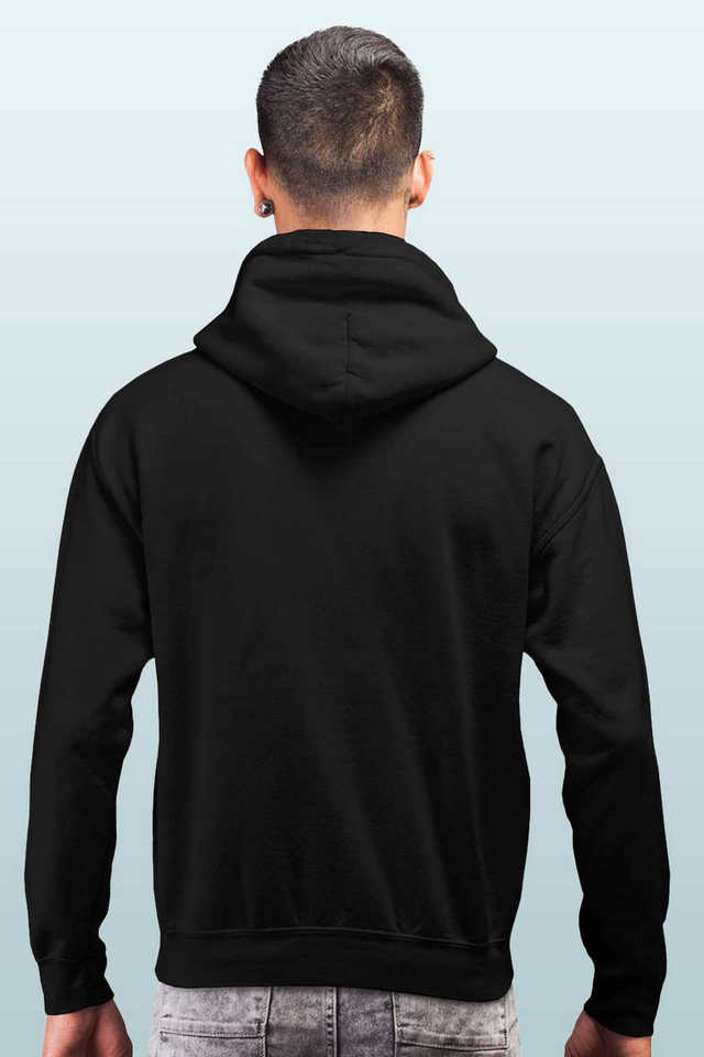 Mens black cheap and gold hoodie