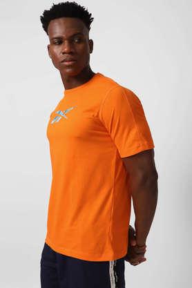 Tee shirt reebok clearance orange