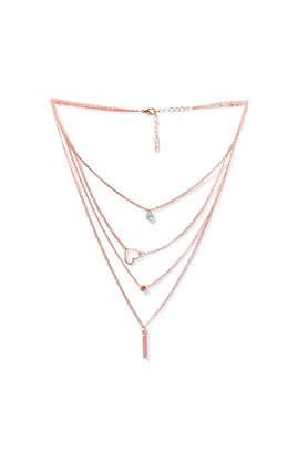 EMPORIO ARMANI Stylish Rose Gold Necklace EGS2955221(Chain & Necklace), Shop Now at ShopperStop.com, India's No.1 Online Shopping Destination