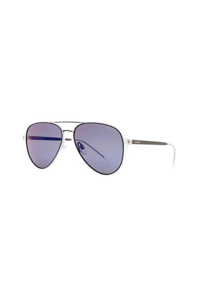 Ray-Ban Aviator Sunglasses in White | Lyst