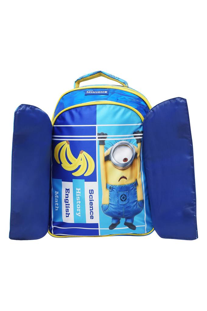 Stylebase Canvas And Pu Kids Minions School Backpack