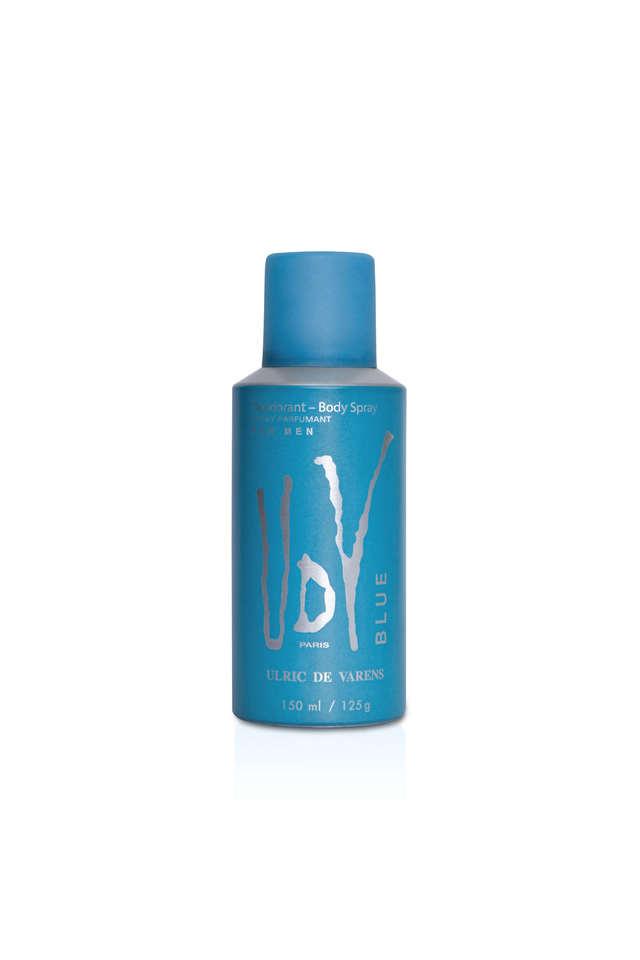 Blue No Gas Deodorant Body Spray for Men