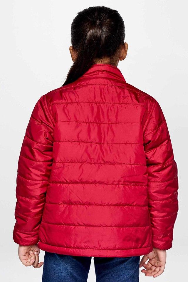 Kid Girl Red coated padded jacket CR42035-38 | FW20 OUTERWEAR – Catimini USA