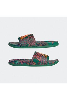 Adidas best sale floral slippers