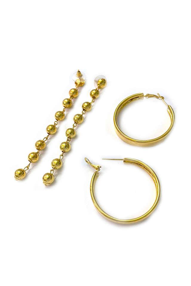 TRIBAL ZONE Womens Silver Twisted Circular Hoop Earrings(Ear Rings), Shop Now at ShopperStop.com, India's No.1 Online Shopping Destination