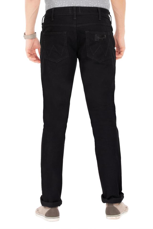 Buy Wrangler Black Low Rise Rockville Regular Fit Jeans - Jeans for Men  1230183 | Myntra