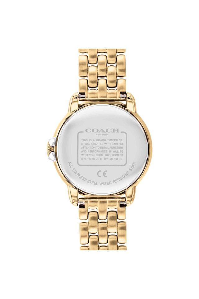 Coach women's outlet stainless steel watch