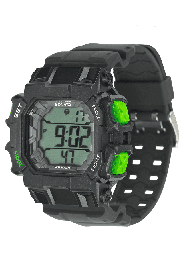 Mens Digital Watch Super Fibre Ocean Series 77025PP01J