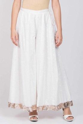 Ladies white deals palazzo trousers