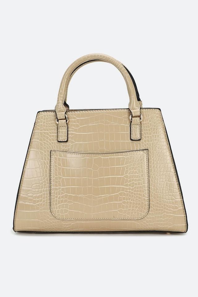 Charles & Keith - Women's Mirabelle Structured Handbag, Sand, L