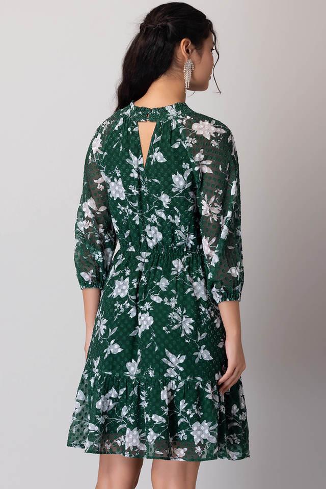 Faballey green outlet dress