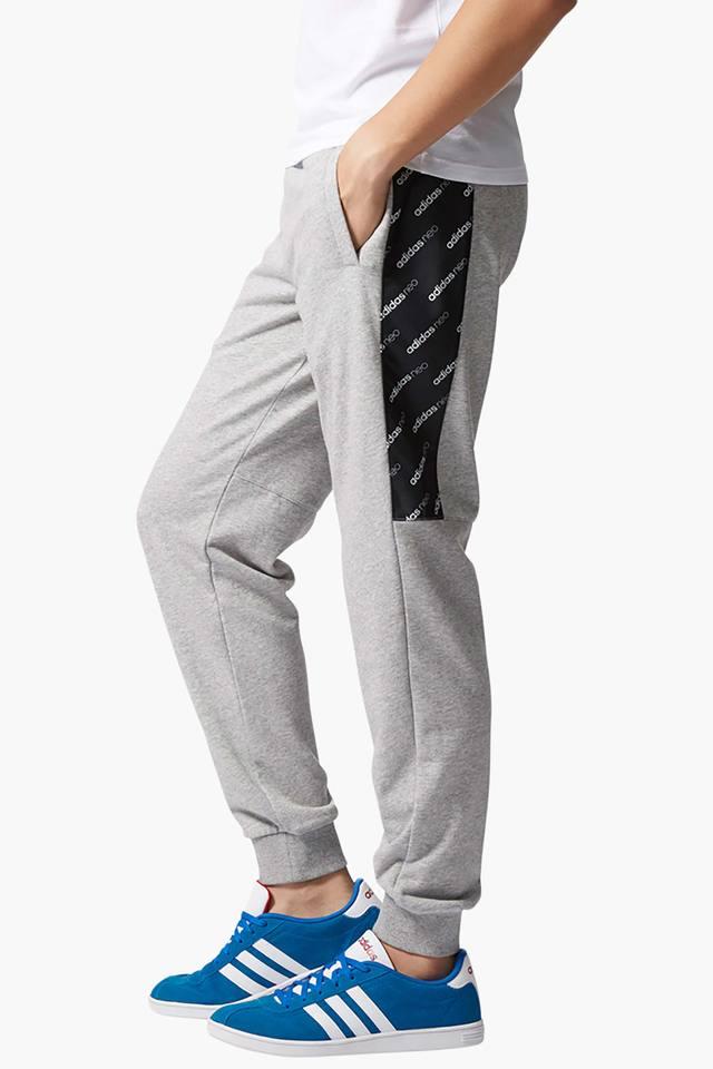 Mens grey cheap adidas joggers