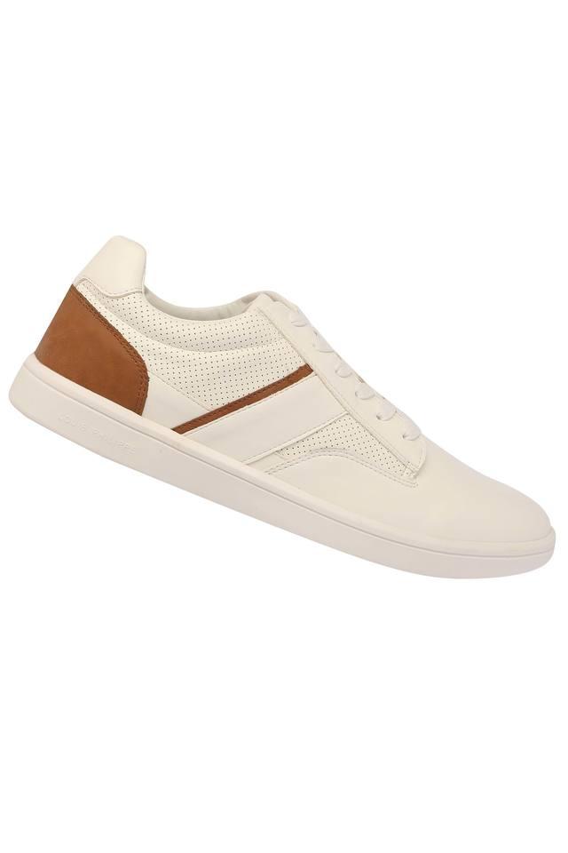 Buy LOUIS PHILIPPE White Mens Lace Up Sneakers Shoppers Stop