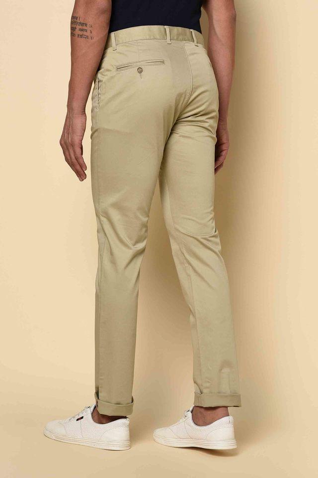 Natural Slim Leg Trousers