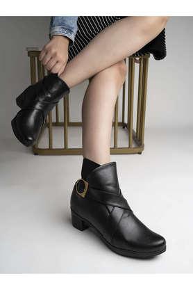 Womens casual sale leather boots