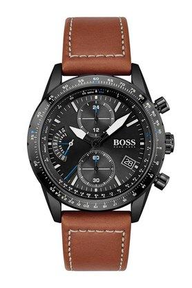 Edition Buy Leather Pilot Chronograph Stop Black Shoppers | 1513851 for Men Chrono Watch - Dial BOSS