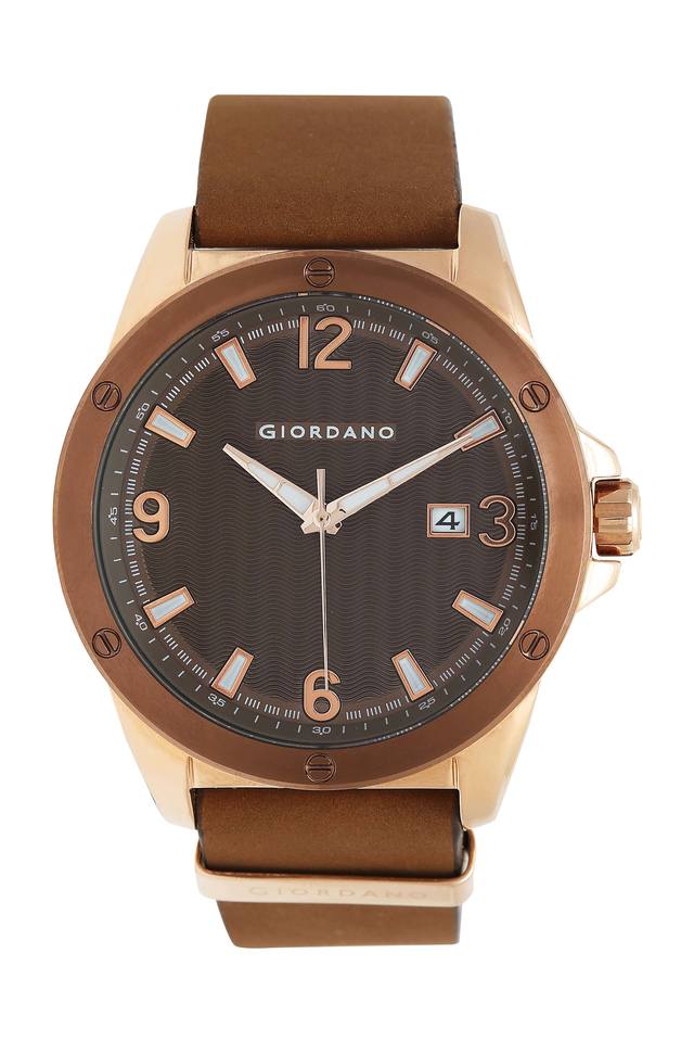 Giordano hotsell leather watch