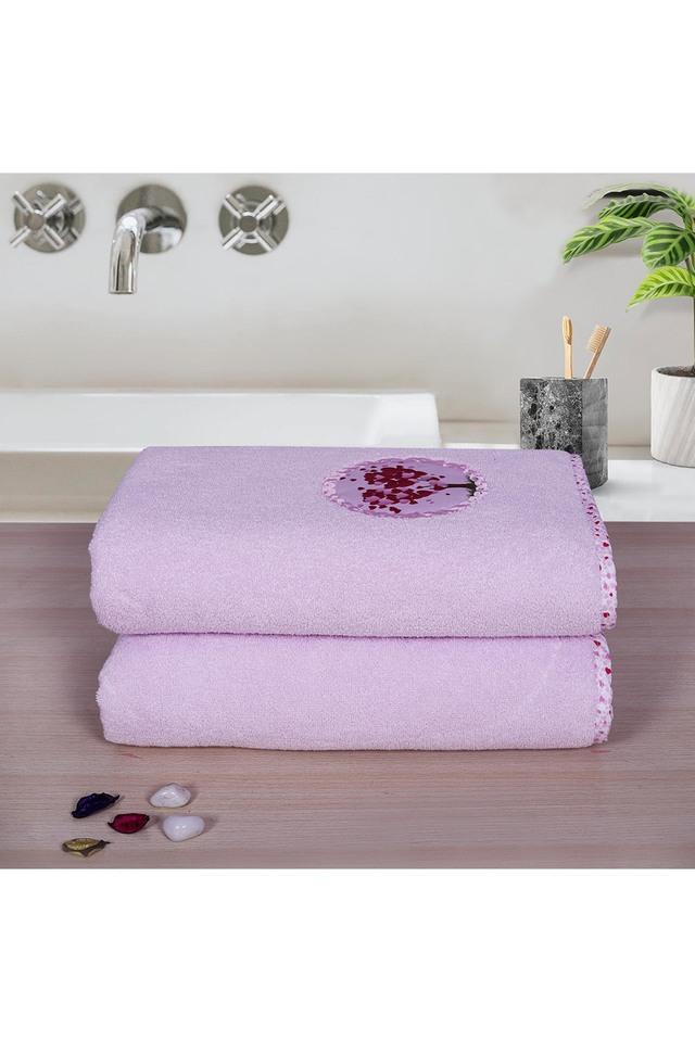 RANGOLI -  Pink Towel Sets - Main