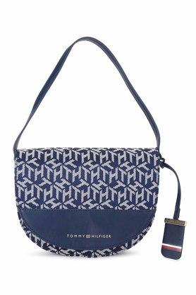 Buy TOMMY HILFIGER Navy Pvc Womens Casual Sling Bag