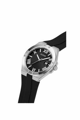 Buy GUESS Mens 41 mm Perspective Black Dial Silicone Analog Watch
