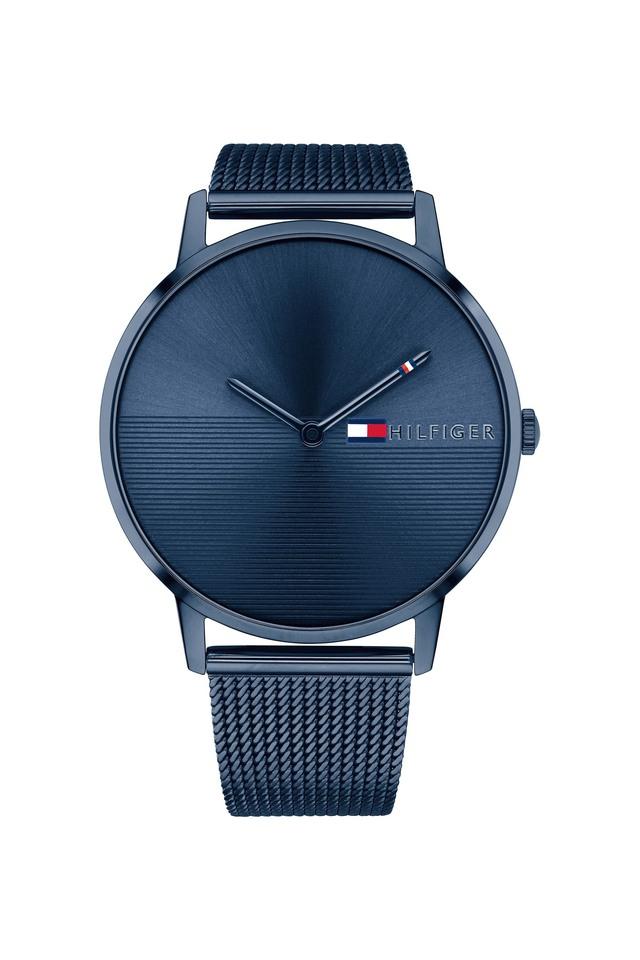 Tommy hilfiger blue 2024 dial analog watch