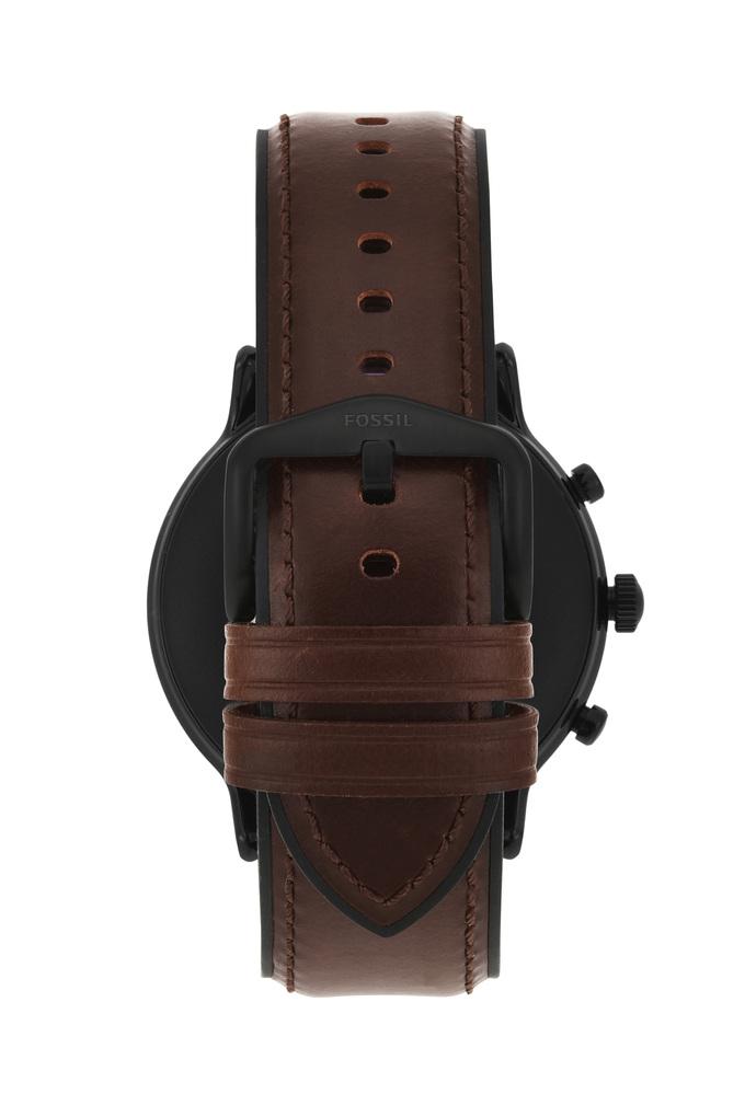 Fossil smartwatch 2025 leather belt