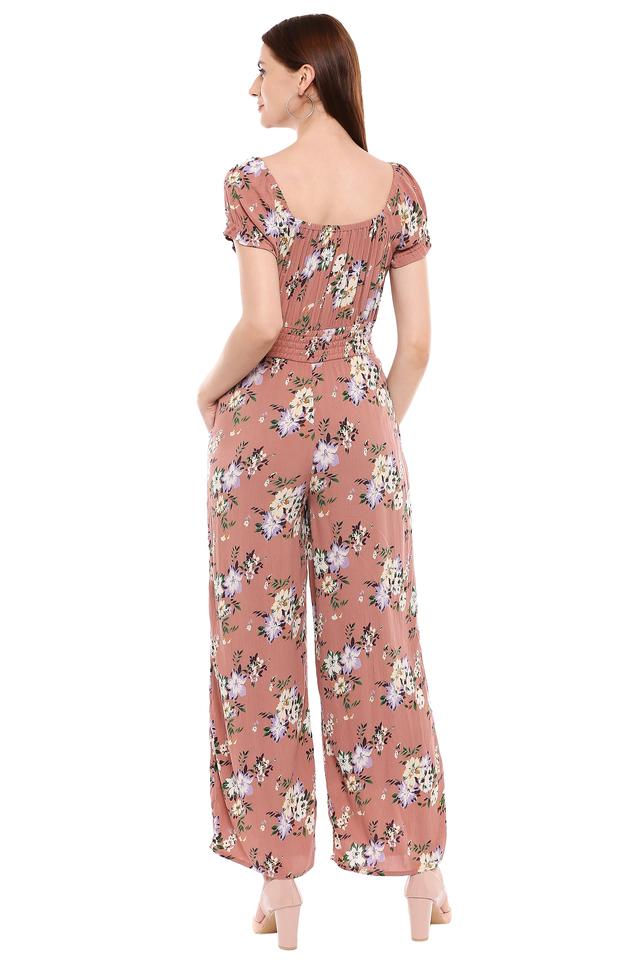 The Dalton Floral Jumpsuit in Blue – Piper & Scoot