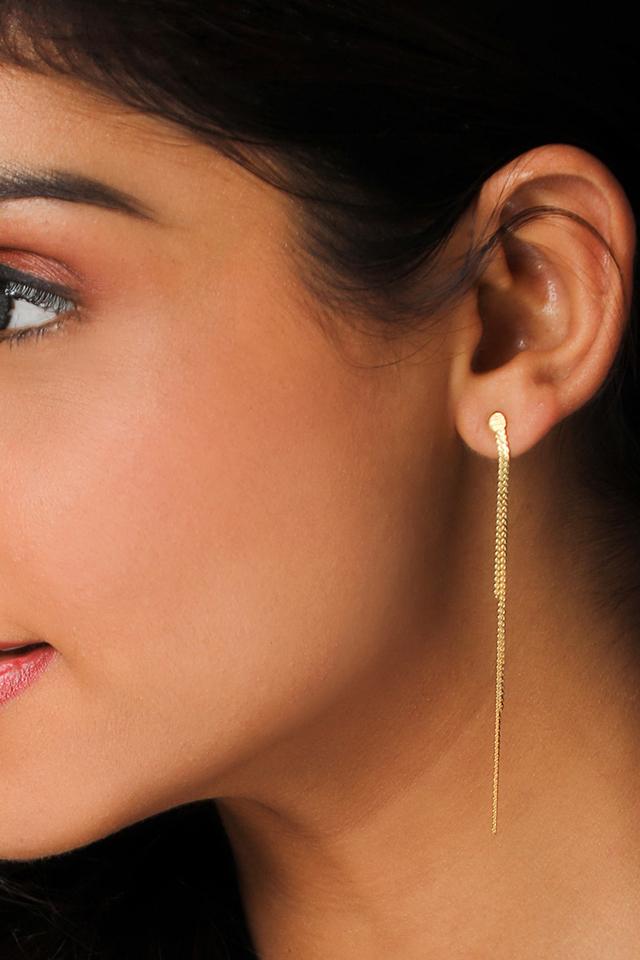 Gold plated Pearl Earrings | PIHAAT