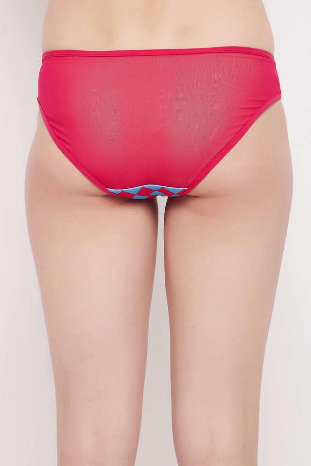 Clovia Women Hipster Pink Panty - Buy Clovia Women Hipster Pink Panty  Online at Best Prices in India