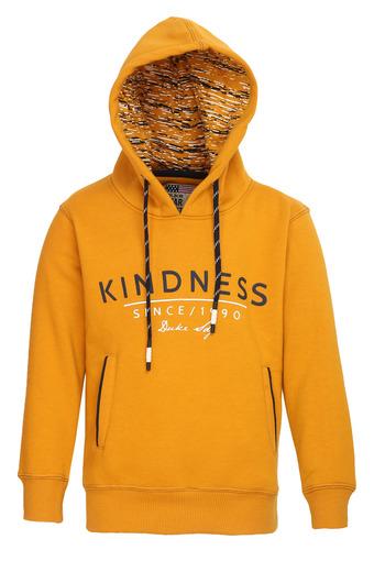 boys mustard hoodie