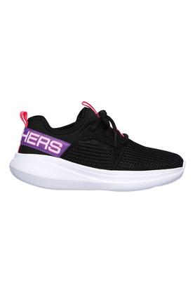 Skechers girls black discount shoes