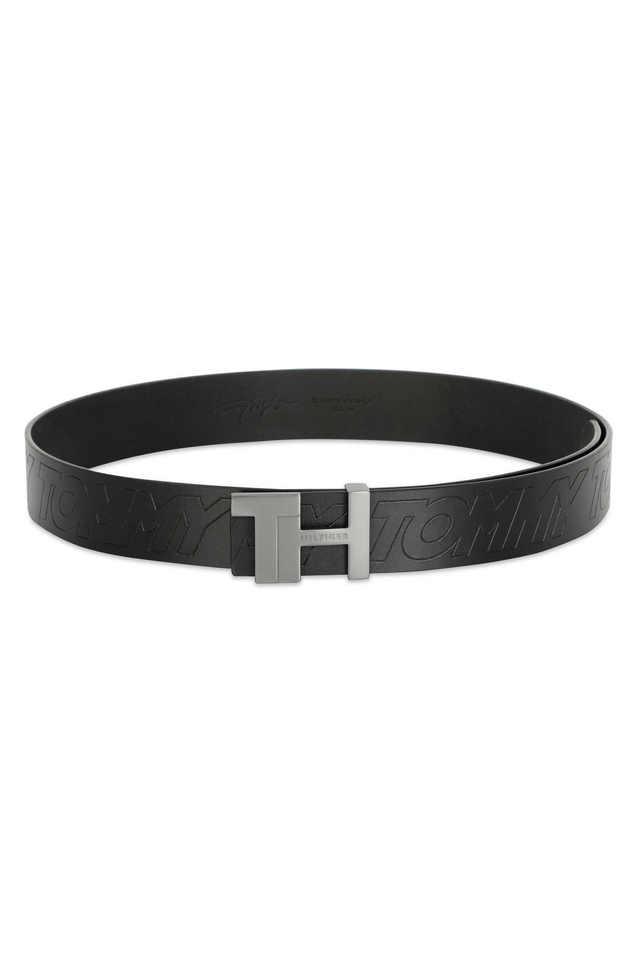 TOMMY HILFIGER -  Black Belts - Main