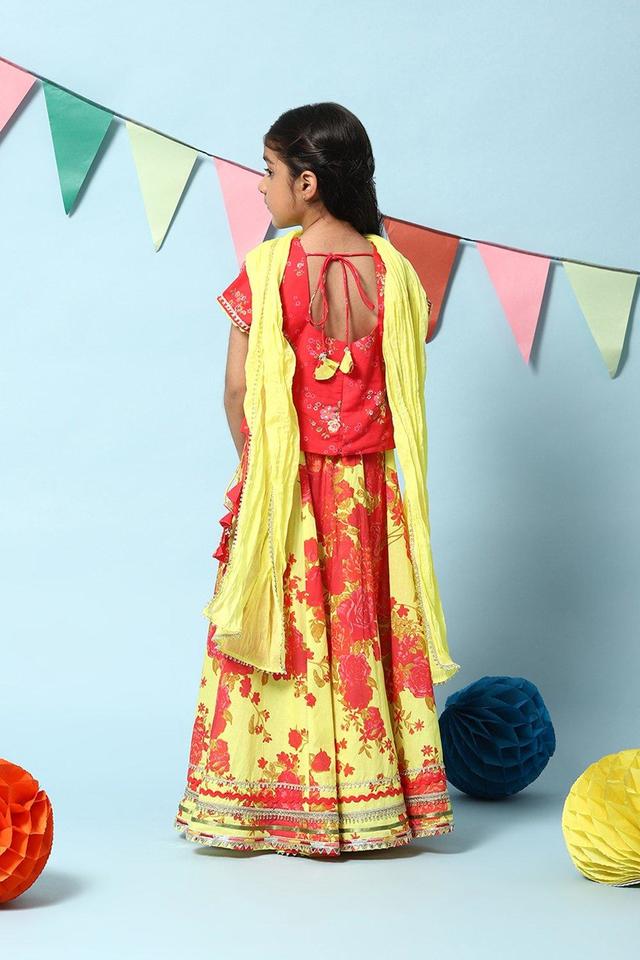 BIBA Printed Stitched Lehenga Choli - Buy BIBA Printed Stitched Lehenga  Choli Online at Best Prices in India | Flipkart.com