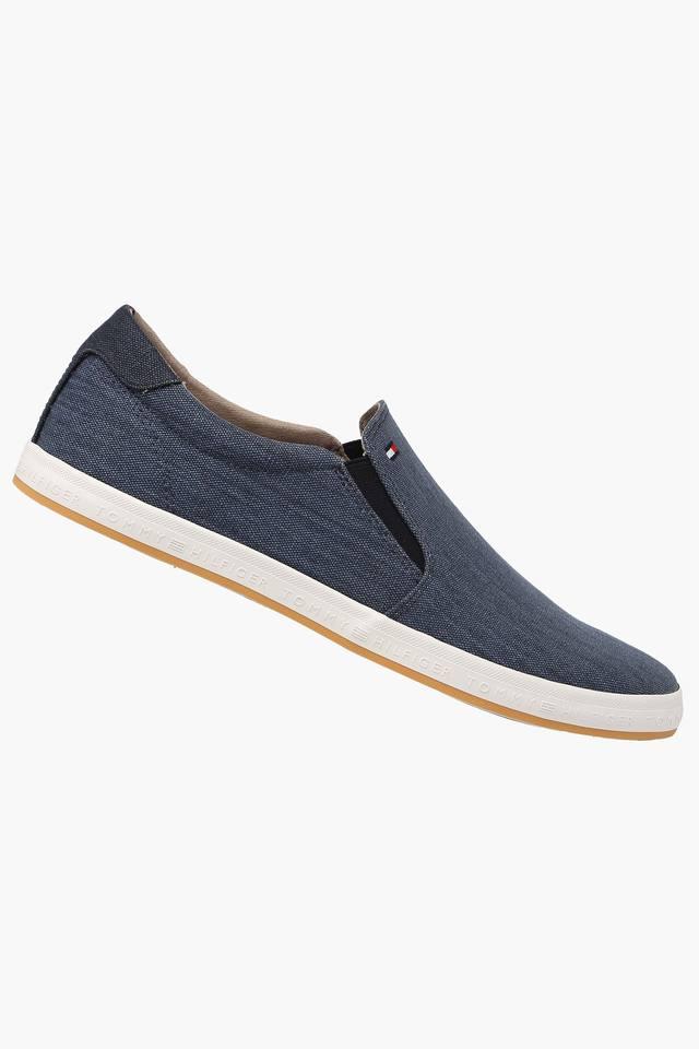 Mens Canvas Slip On Loafers